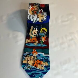 The Flintstones 1993 Hanna Barbera Fred Pebbles Necktie